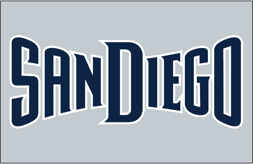 San Diego Padres 2011 Jersey Logo vinyl decal